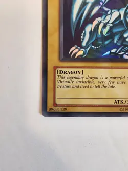 1996 Yu-Gi-Oh! - Blue-Eyes White Dragon - SDK-001 - Foil - Image 5