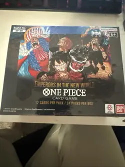 One Piece OP09 Emperors in the New World Booster Box Factory Sealed - Image 1