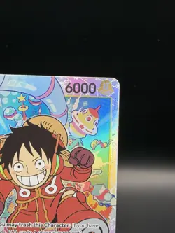 Monkey D. Luffy OP07-109 SR One Piece English Orginal With Error - Image 4