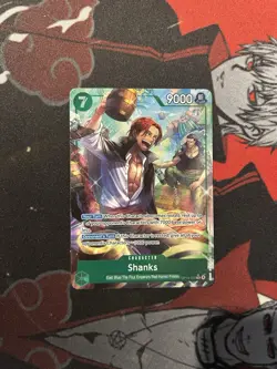 Shanks (Alternate Art) OP14-027 The Azure Sea's Seven Foil - Image 1