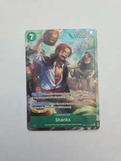 Shanks (Alternate Art) OP14-027 The Azure Sea's Seven English - Image 1