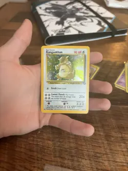 Pokemon TCG Kangaskhan Holo Rare Jungle Unlimited 5/64 WOTC Vintage - Image 1