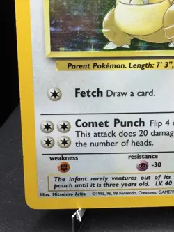 Pokemon TCG WOTC Jungle Kangaskhan 5/64 Holo Rare Unlimited LP/MP - Image 5