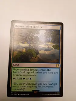 Rejuvenating Springs Commander: the Lord of the Rings: Tales of Middle-Earth... - Image 1