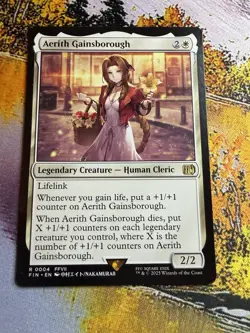 Aerith Gainsborough Mtg Final Fantasy - Image 1