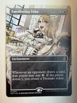 Smothering Tithe (Anime Borderless) Wilds of Eldraine: Enchanting Tales Regular - Image 1