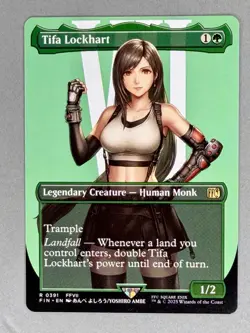 MTG Final Fantasy Tifa Lockhart Borderless 0391 Non-Foil - Image 3