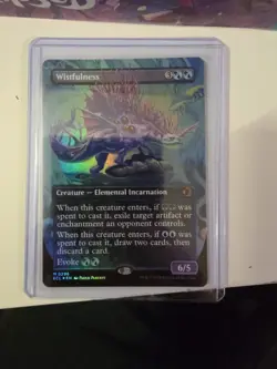 Magic The Gathering, Wistfulness (Borderless), Lorwyn Eclipsed, Foil - Image 1