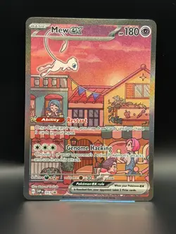 2023 POKEMON SVP EN-SV BLACK STAR PROMO 053 MEW EX 151 ULTRA-PREMIUM COLLECTION - Image 1