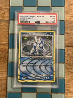 GRADED PSA 7 2009 Pokemon Platinum Arceus-HOLO Arceus #AR4 - Image 1