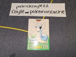 Bandai Pokemon Carddass Set 1 Part 2 Dratini #147 (Green Version) Heavily Played - Image 1