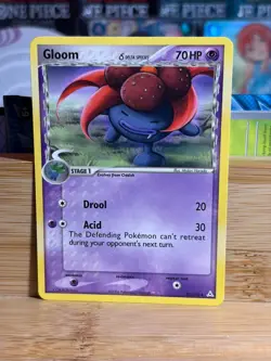 Gloom 42/110 EX Holon Phantoms Vintage Delta Species Uncommon Pokemon TCG NM - Image 1