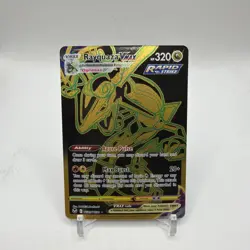 Pokemon TCG Rayquaza Vmax TG29/TG30 Silver Tempest Trainer Gallery Secret NM - Image 1