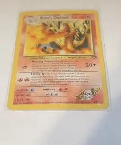 Pokemon Blaine's Charizard Gym Challenge 2/132 Holo Rare Unlimited 100 HP - Image 2