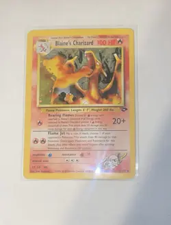 Pokemon Blaine's Charizard Gym Challenge 2/132 Holo Rare Unlimited 100 HP - Image 3
