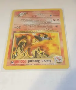 Pokemon Blaine's Charizard Gym Challenge 2/132 Holo Rare Unlimited 100 HP - Image 5