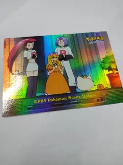 RAINBOW Pokemon Topps Series 2 EP25 Pokemon Scent-Station Foil Holo - Image 1