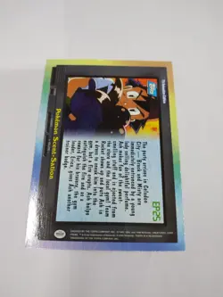 RAINBOW Pokemon Topps Series 2 EP25 Pokemon Scent-Station Foil Holo - Image 4