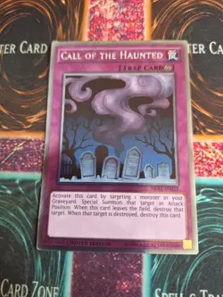 Yu-Gi-Oh! Call of the Haunted NKRT-EN032 Platinum Rare Limited Near Mint - Image 1