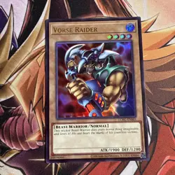 Yu-Gi-Oh Card - LCKC-EN003 - VORSE RAIDER (ultra rare holo) - NM - Image 1