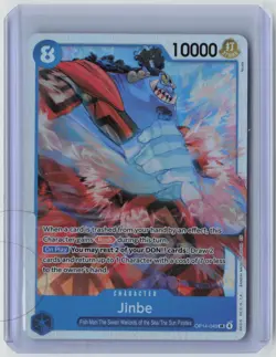 Jinbe - SR The Azure Sea's Seven OP14-049 English NM - Image 1
