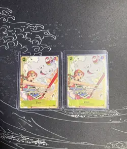 Zeus (Alternate Art) OP11-106 A Fist of Divine Speed Foil One Piece X2 - Image 1