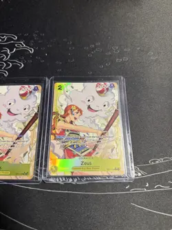 Zeus (Alternate Art) OP11-106 A Fist of Divine Speed Foil One Piece X2 - Image 3