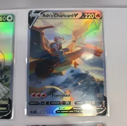 Lot of 6 Custom holo Mixed lot Pokemon Trading Card sleeved top loaded - Image 5