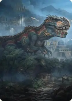 Ghalta, Primal Hunger Art Card (41/54) MTG NM - Art Series: Foundations - Image 1