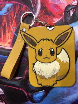 Pokemon TCG Card Eevee Display Key Chain Sword & Shield. Card Included. - Image 2
