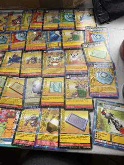 140+ Vintage 1999-2001 Digimon Digi-Battle Lot Bandai Large Variety Cards Bundle - Image 4