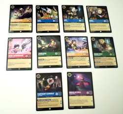 Disney Lorcana Theme Lot - Duck Tales Theme Lot Of 10 Cards - Image 1