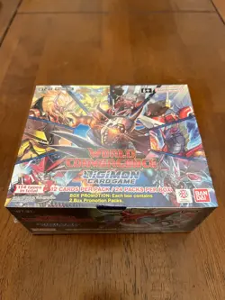 Digimon Card Game World Convergence BT21 Booster Box English - Image 1