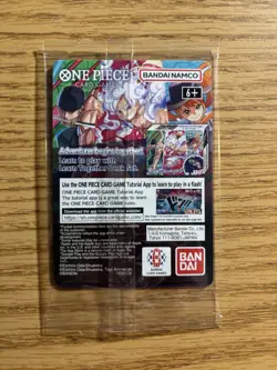 One Piece Monkey D. Luffy US Voyage College Basketball Promo Card Rutgers SEALED - Image 2