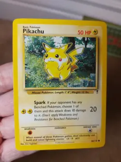 2002 POKEMON LEGENDARY COLLECTION SET PIKACHU CARD 86/110 PACK FRESH MINT - Image 1