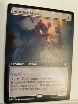 Abstruse Archaic (Extended Art) Commander Masters Regular - Image 2