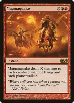 Magmaquake 140 MTG NM - Magic 2013 (M13) - Image 1