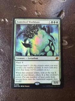Famished Worldsire Edge of Eternities Foil Mythic Rare - Image 1