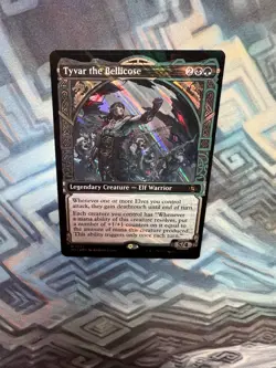 Halo Foil Tyvar the Bellicose NM Unplayed March of the Machine: The Aftermath - Image 3