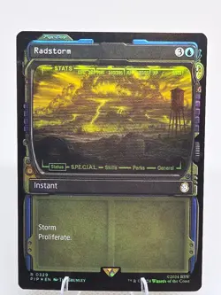 Radstorm (Showcase) FOIL X1 PIP MTG Fallout FB3 - Image 1