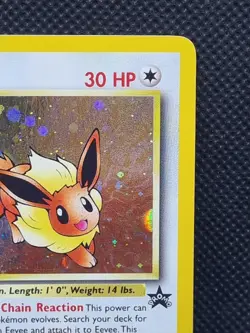 Eevee #11 - Black Star WOTC Holo Promo - Pokemon Card - Near Mint - Free Post - Image 4