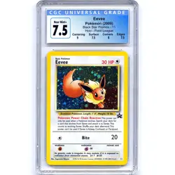 EEVEE - 11 - Graded CGC 7.5 - WOTC BLACK STAR PROMO - Holo Pokemon Card PSA - Image 1