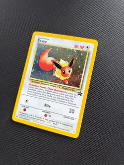 Pokemon Card Black Star Promo Eevee 11 Holo WOTC - Image 5