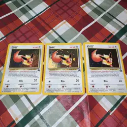 Pokemon Eevee TCG Black Star Promo Holo Card 11/53 WOTC Vintage - Image 5