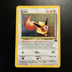 Pokemon TCG Eevee Holo Black Star Promo 11 WOTC Pokemon Card - Image 1