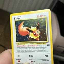 Pokemon TCG Eevee Holo Black Star Promo 11 WOTC Pokemon Card - Image 4