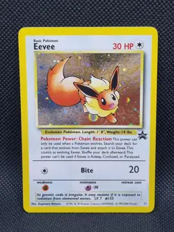 Eevee #11 - Black Star WOTC Holo Promo - Pokemon Card - Near Mint - Free Post - Image 2