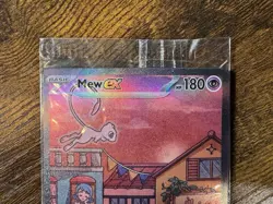 Pokemon Mew EX 053 Scarlet & Violet 151 Promo Holo Card Sealed - Image 2