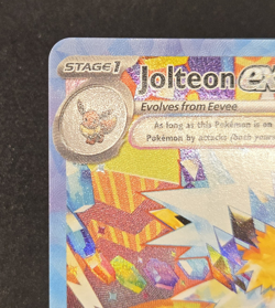 Pokemon Jolteon ex 153/131 SIR Sv: Prismatic Evolutions Holo NM PACK FRESH - Image 4