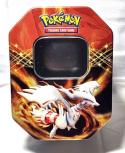 Pokemon TCG : EX Tin featuring RESHIRAM (2012) Black & White Series - Image 1